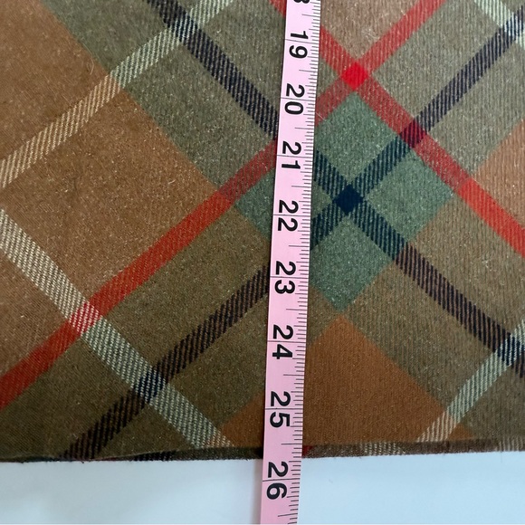 Vintage Ann Taylor Skirt Womens 10 Wool Blend Plaid Academia Preppy Career EUC - Picture 5 of 9